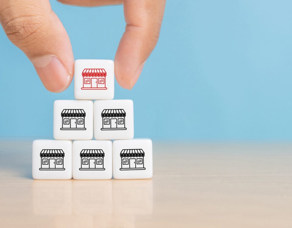 Múltiples sucursales conectadas con ioVendo